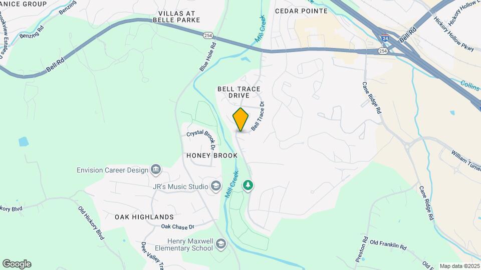 1404 Bell Trace Dr Map and Location Details