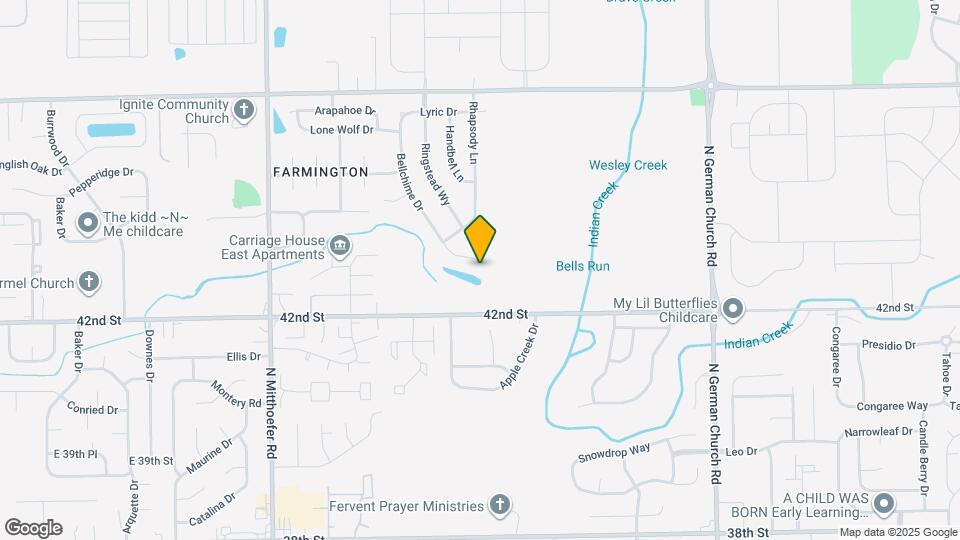 10447 Bellchime Ct Mapa y Detalles de la Ubicación