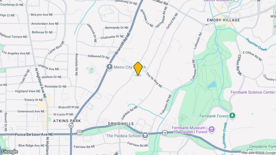 979 Springdale Rd NE Map and Location Details