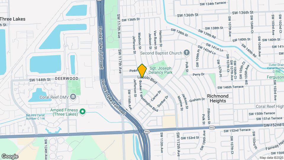 14425-1442 Booker T Washington Blvd Mapa y Detalles de la Ubicación