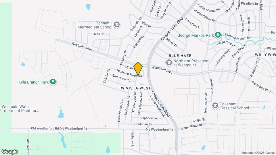 10543 Highland Ridge Rd Map and Location Details