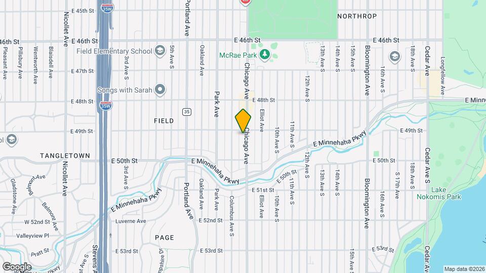 4908 Chicago Ave Map and Location Details