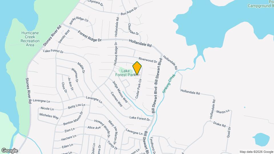 404 Ty Cobb Cove Mapa y Detalles de la Ubicación