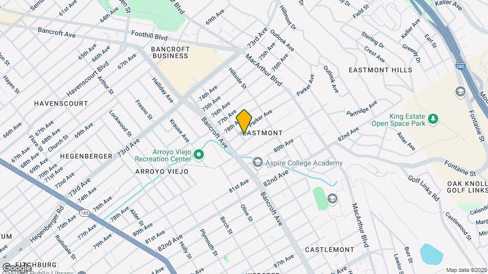 7864 Garfield Ave Map and Location Details