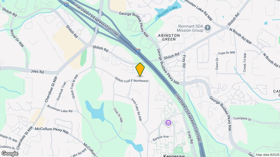 1318 Shiloh Trail E Northwest Map and Location Details