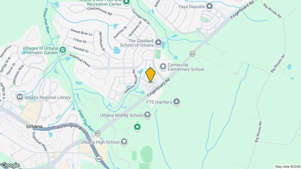 3602 Spring Hollow Ln Map and Location Details