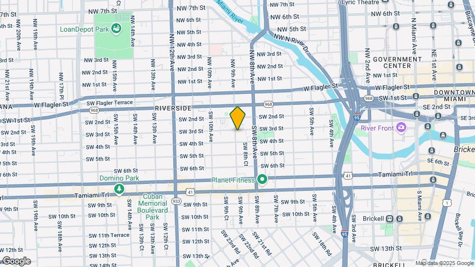880 SW 3rd St Map and Location Details