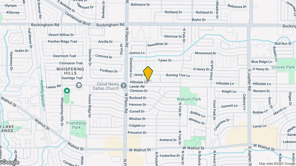4302 Hillsdale Ln Map and Location Details