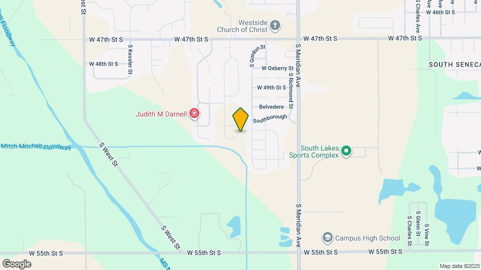 5217 S Chase Cir Map and Location Details