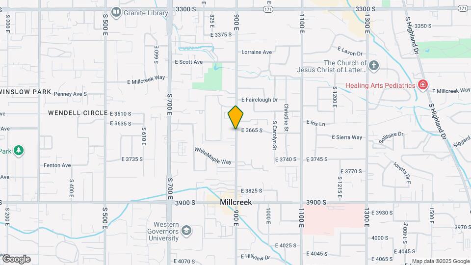 3660 S 900 E, Unit 402 Map and Location Details