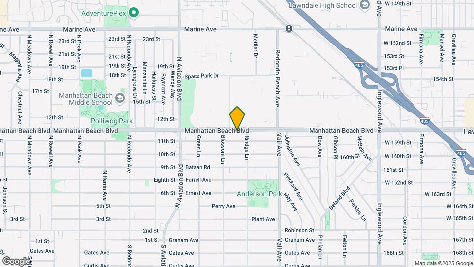2112 Manhattan Beach Blvd Map and Location Details