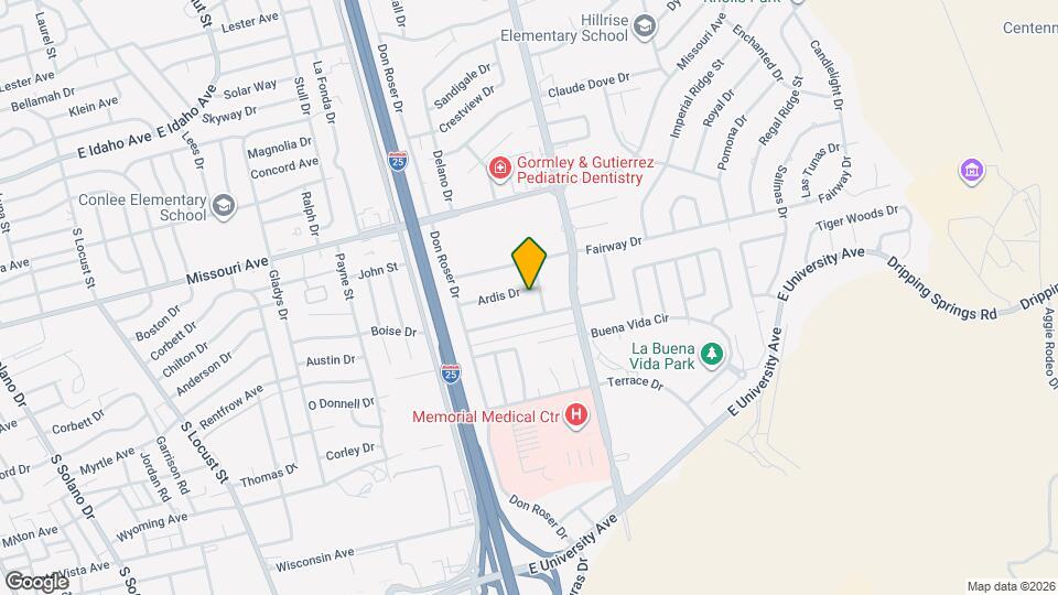 2735 Ardis Dr Map and Location Details