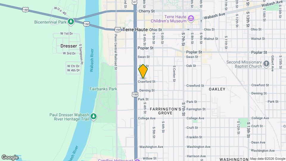 619 S 4th St Map and Location Details