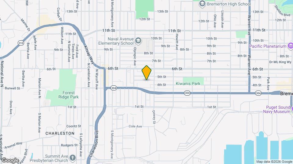 2121-2123 4th St Map and Location Details
