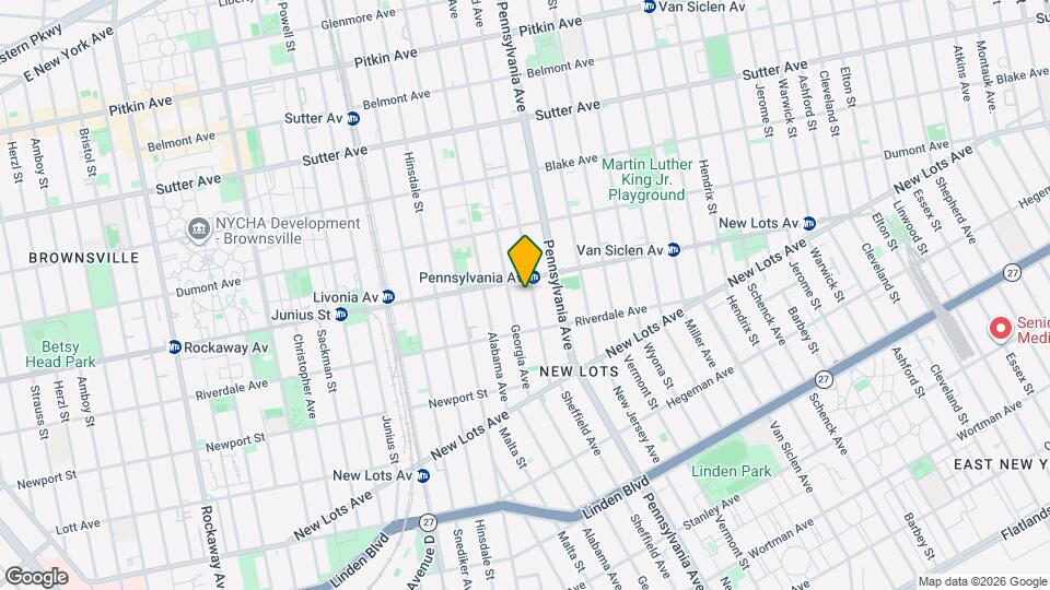 518 Sheffield Ave, Unit 2F Mapa y Detalles de la Ubicación