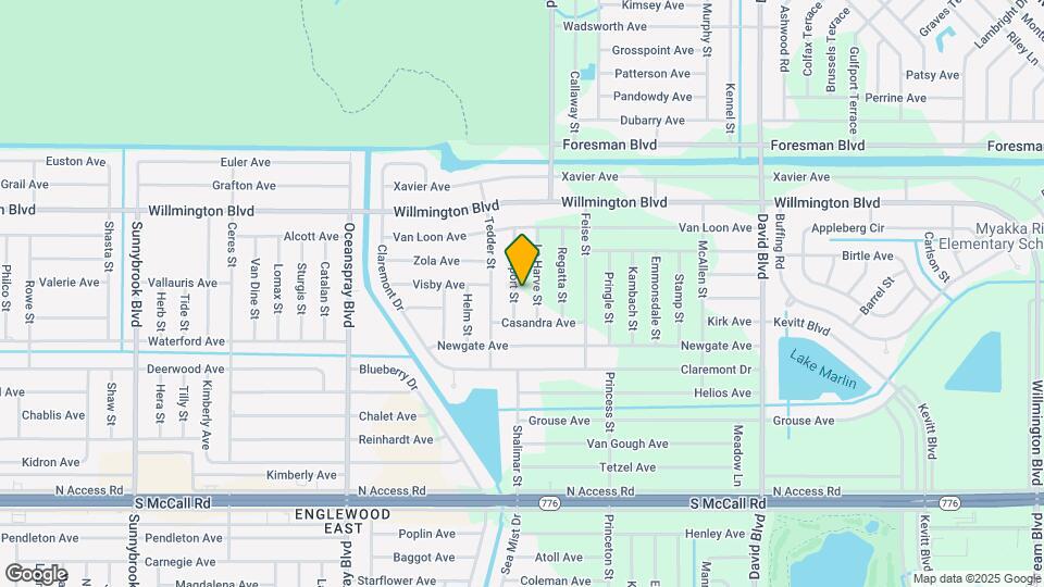 6194 Seaport St Map and Location Details