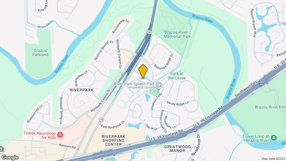 2318 Waterwood Dr Map and Location Details