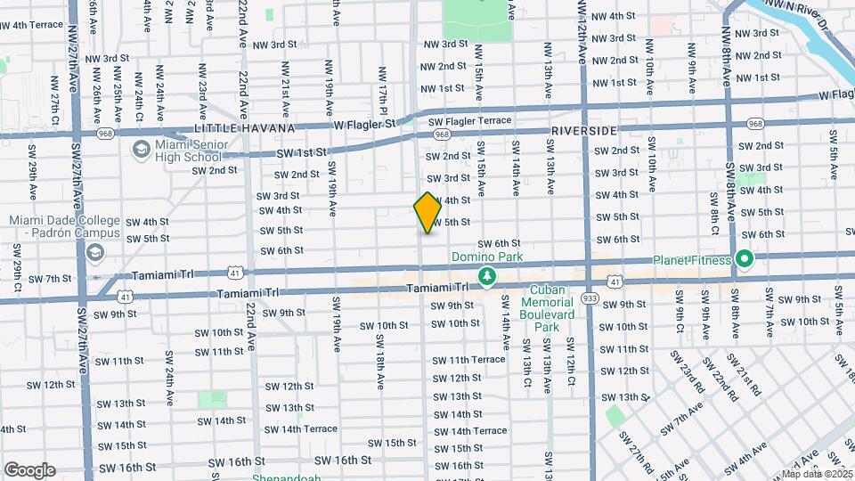 1645 SW 6th St Map and Location Details