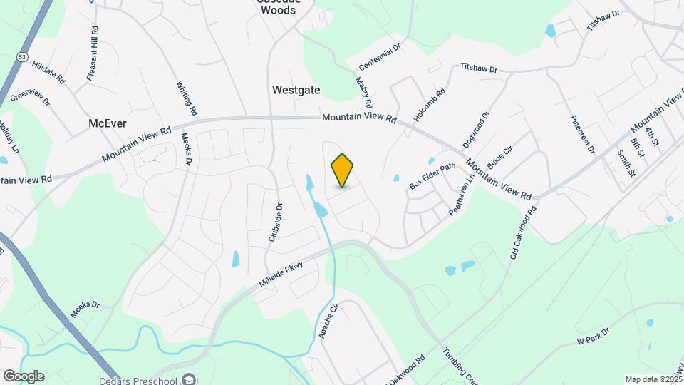 4453 Mill Oak Wy Map and Location Details