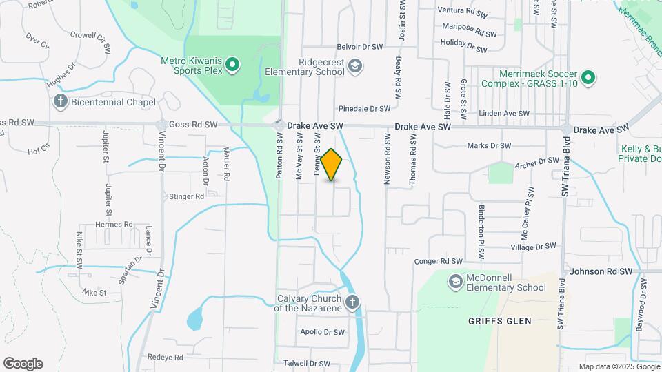 3916 Troy Swasey Blvd SW Map and Location Details