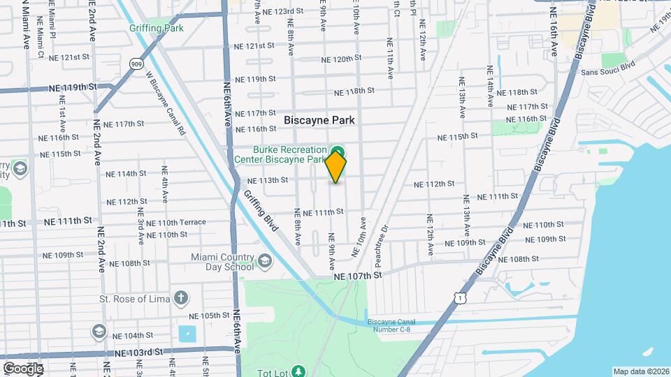 11221 NE 9th Ave Map and Location Details