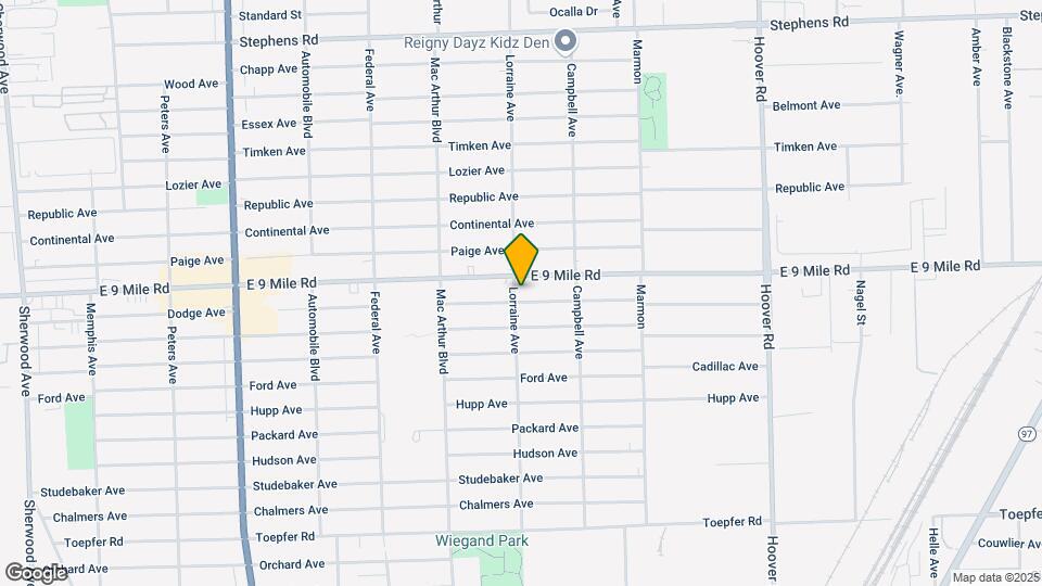 11011 Dodge Ave Map and Location Details
