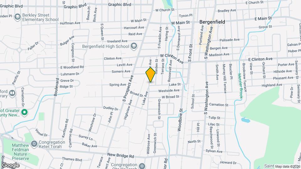 117 Lake St Map and Location Details