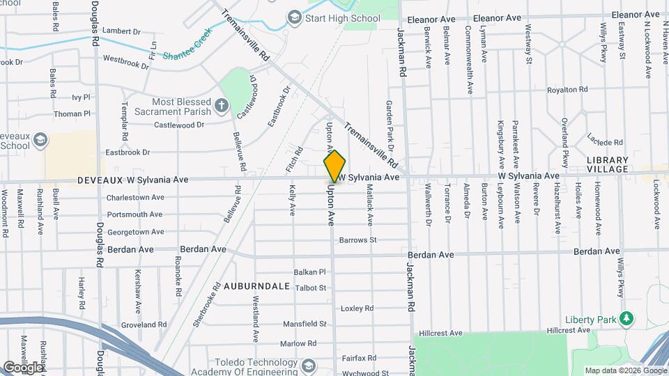 3928 Upton Ave Map and Location Details