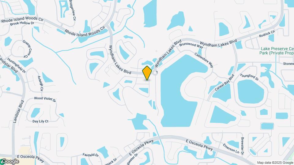 2061 Cedar Park Ln Map and Location Details