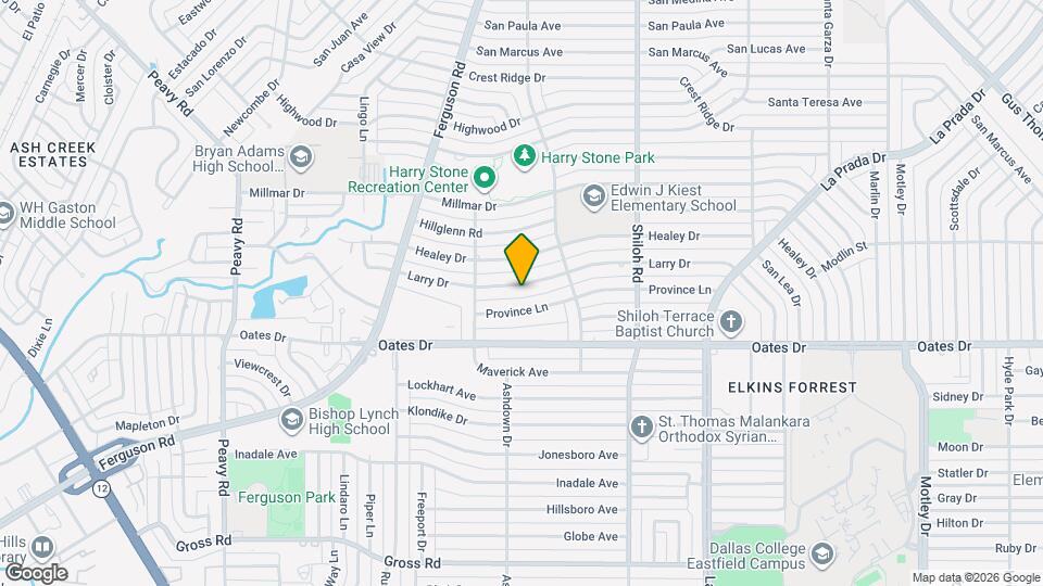 2442 Larry Dr Map and Location Details