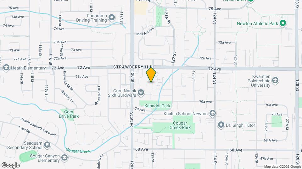 7151 121 St Map and Location Details