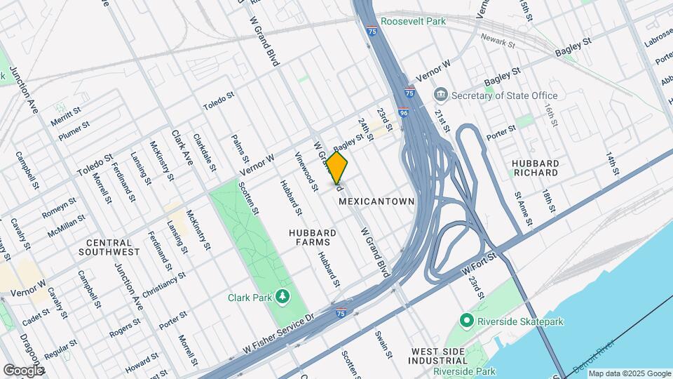 393 W Grand Blvd, Unit 393 W. Grand Blvd. Mapa y Detalles de la Ubicación