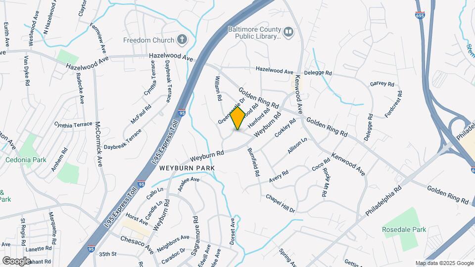 6301 Fieldvale Rd Map and Location Details