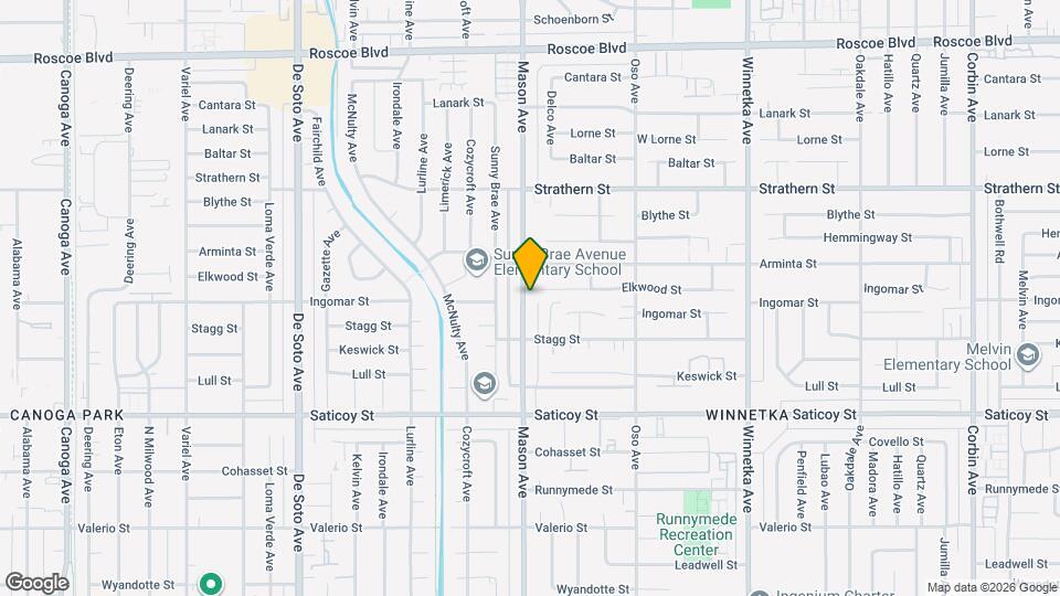 20464 Elkwood St Map and Location Details