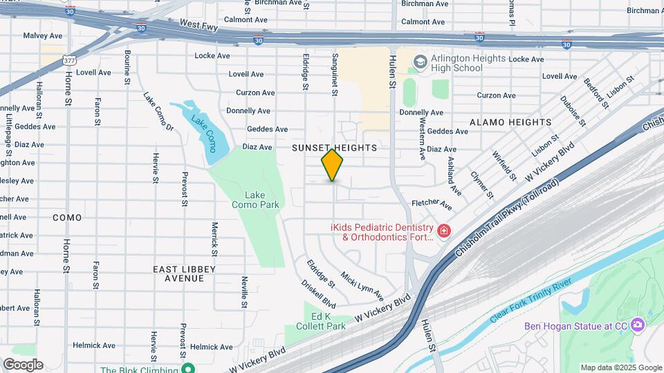 4808 Wellesley Ave Mapa y Detalles de la Ubicación