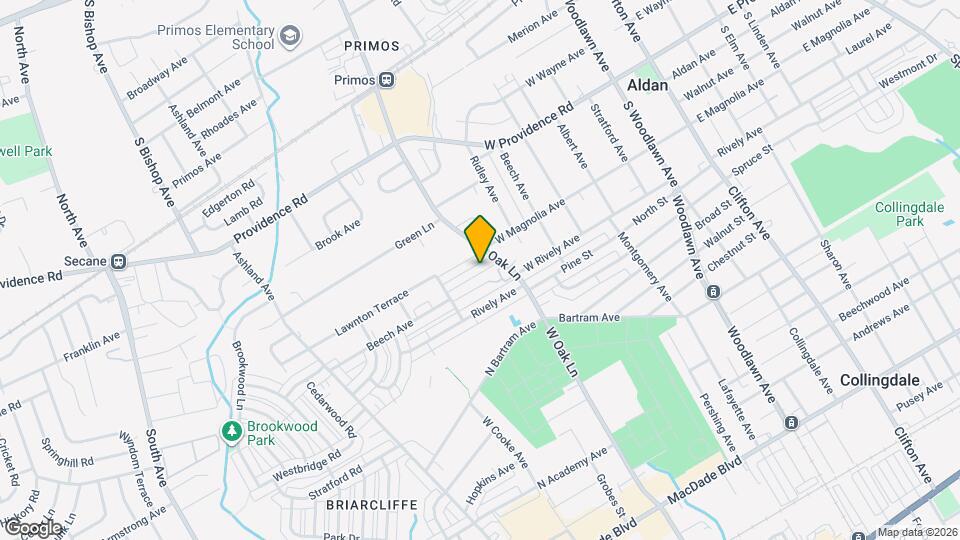 622 Magnolia Ave Map and Location Details