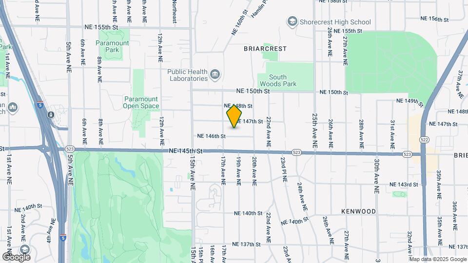 1726 NE 146th St Map and Location Details