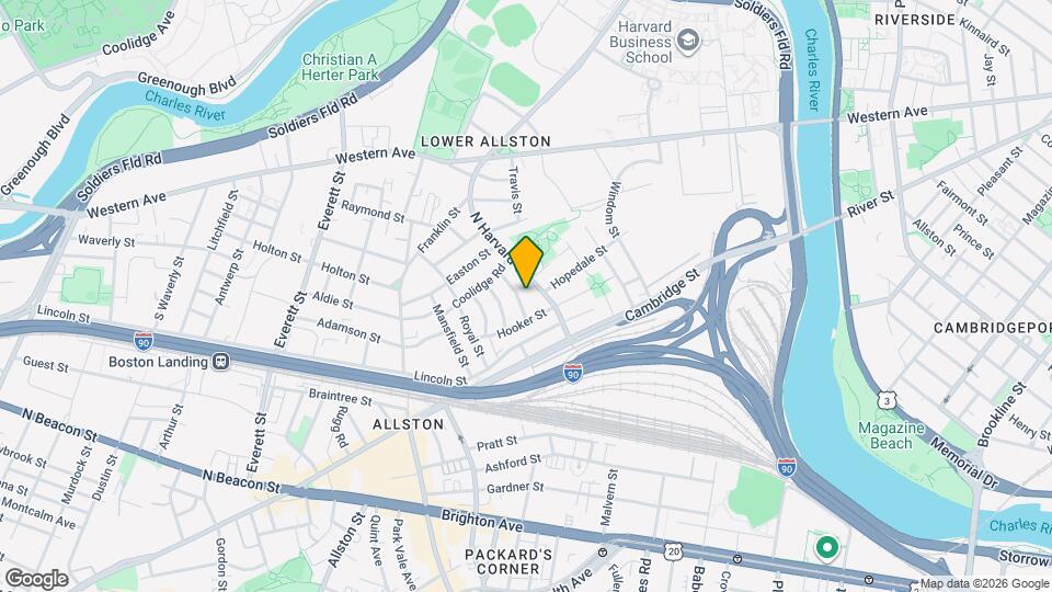 19 Haskell St, Unit 1 Map and Location Details