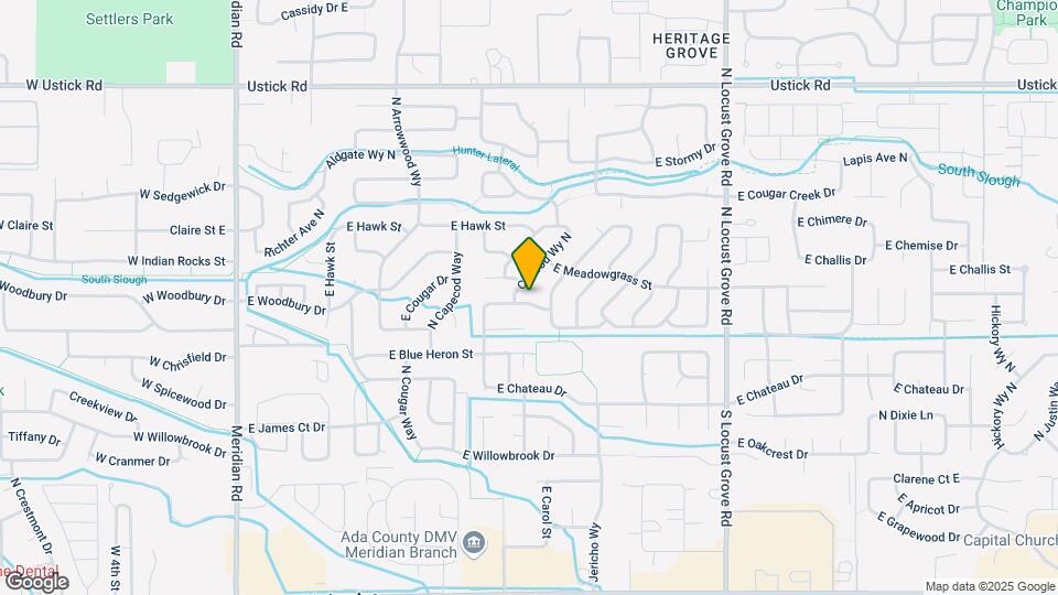992 Grouse Dr E Map and Location Details