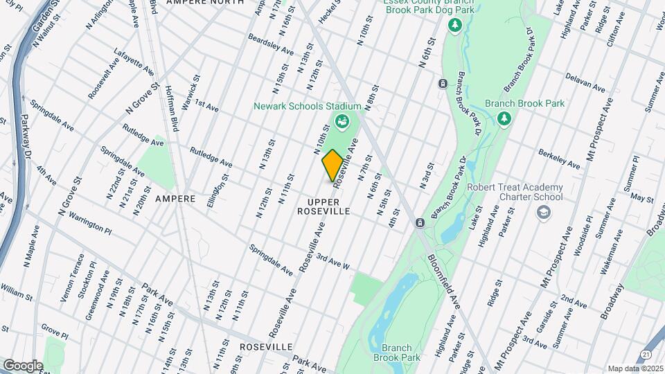 480 Roseville Ave Mapa y Detalles de la Ubicación