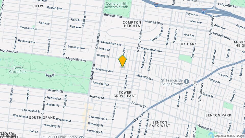 2712 Louisiana Ave Map and Location Details