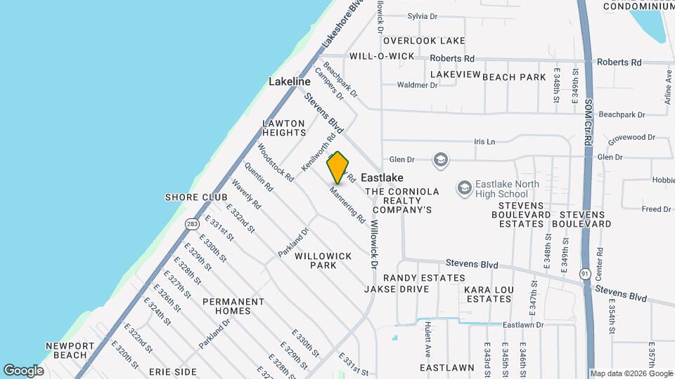 777 Mannering Rd Map and Location Details