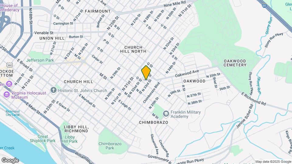 3216 O St Mapa y Detalles de la Ubicación