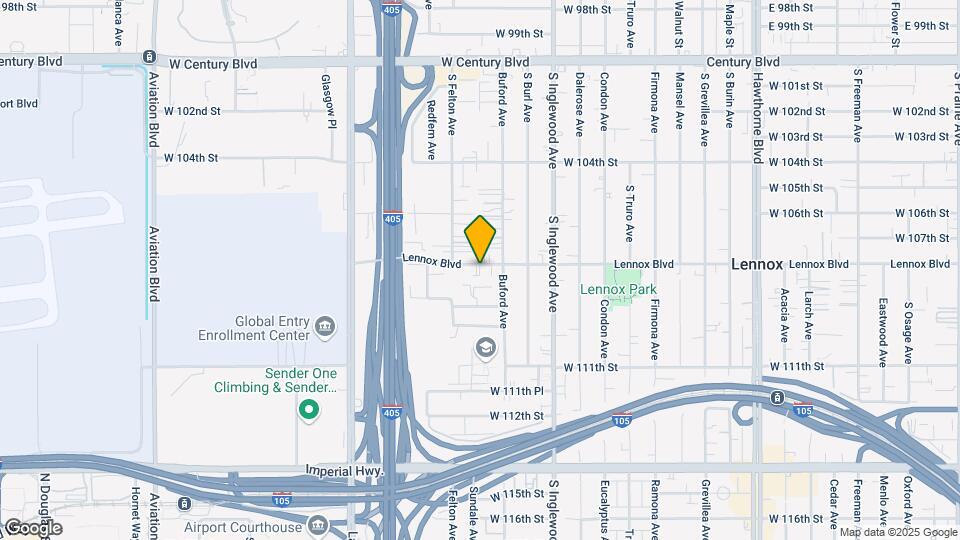 4928 W Lennox Blvd Map and Location Details