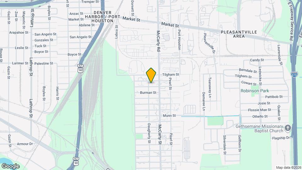 8005 Wiggins St Map and Location Details