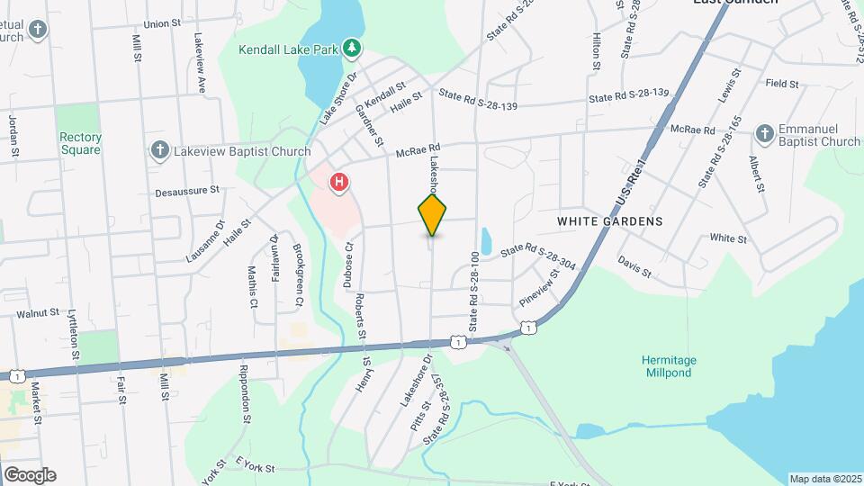 1223 Lakeshore Dr Map and Location Details