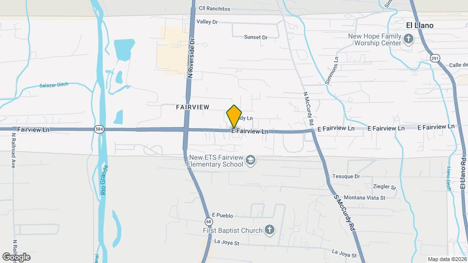 706 E Fairview Ln Mapa y Detalles de la Ubicación