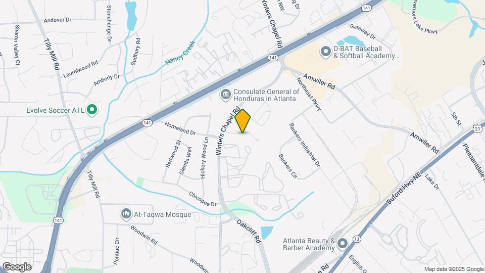 2918 Aspen Woods Entry Map and Location Details