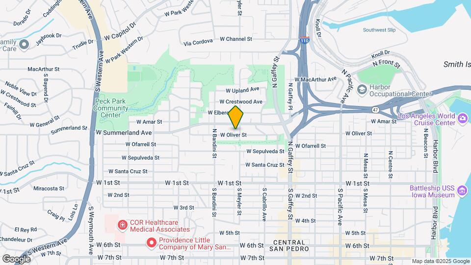 916 W Oliver St Map and Location Details