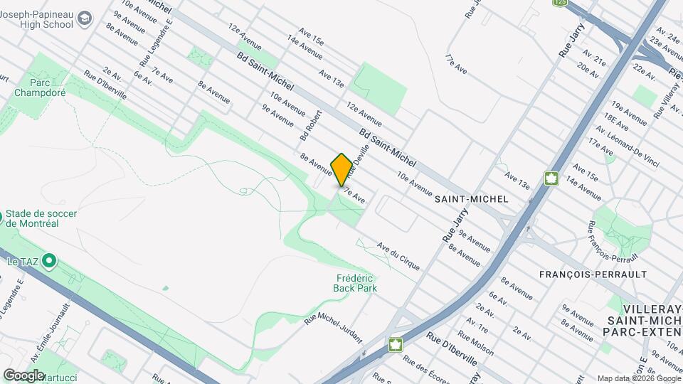 8444-8448 7e Ave Map and Location Details